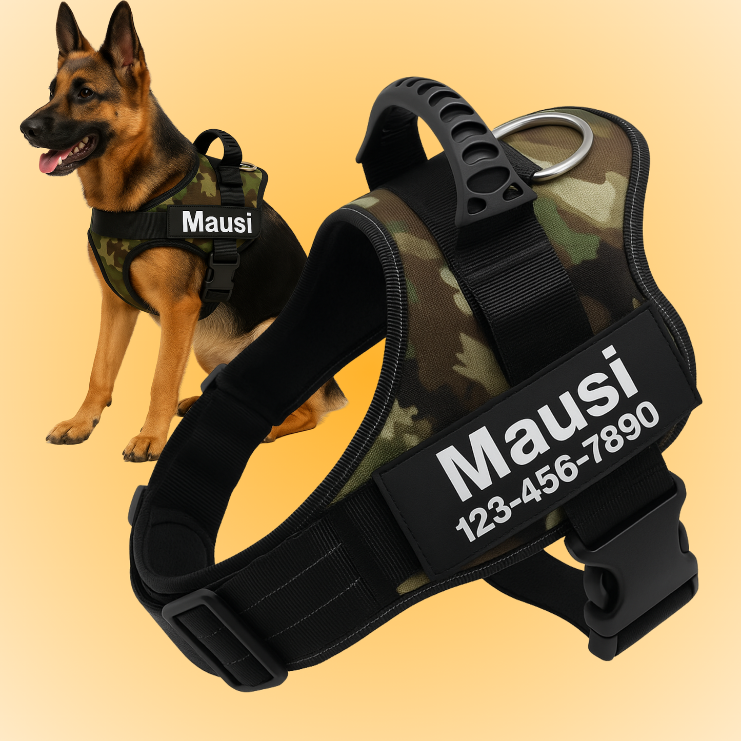 Personalized Anti-Pull Harness