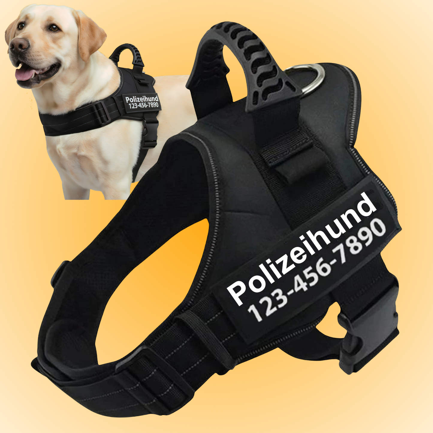 Personalized Anti-Pull Harness