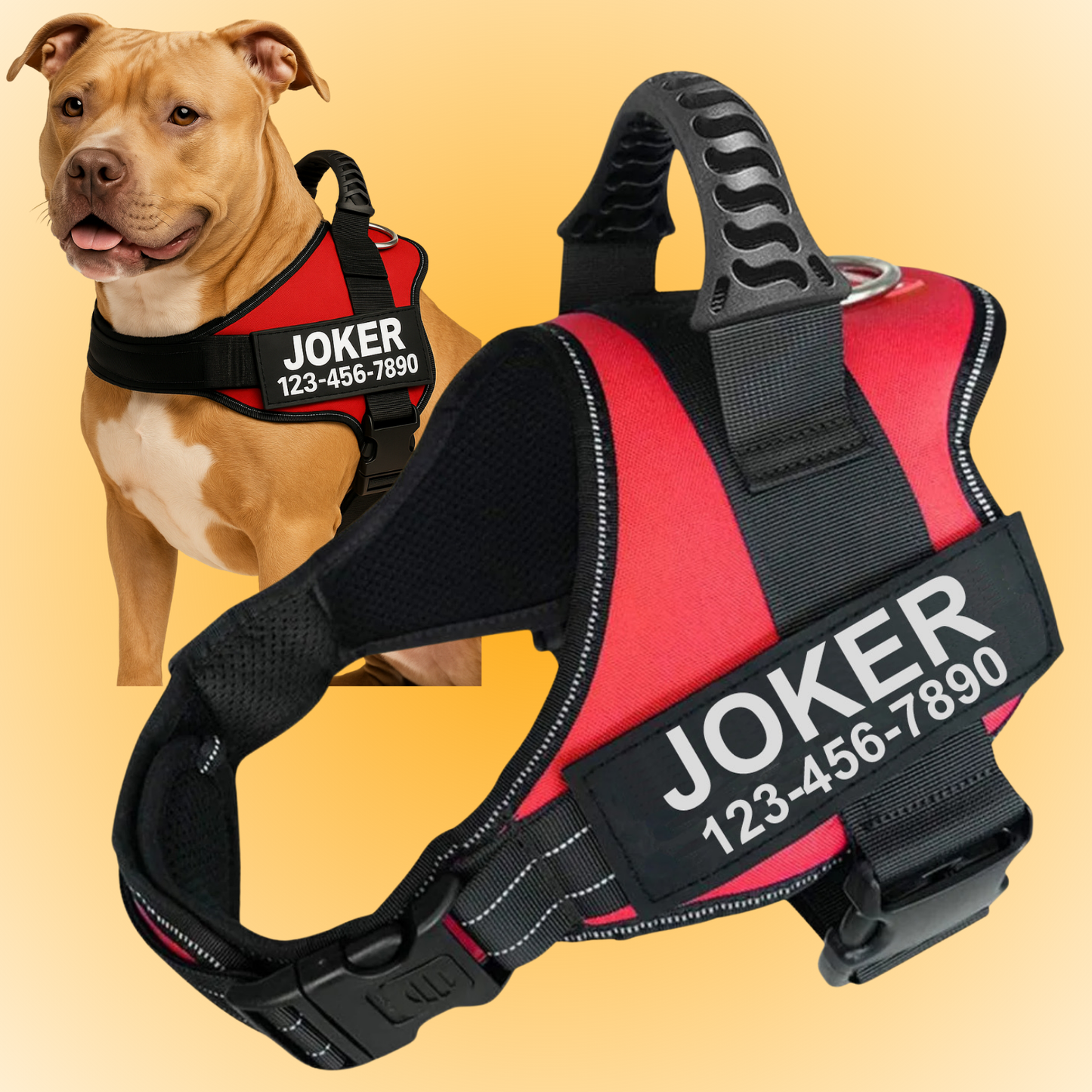 Personalized Anti-Pull Harness